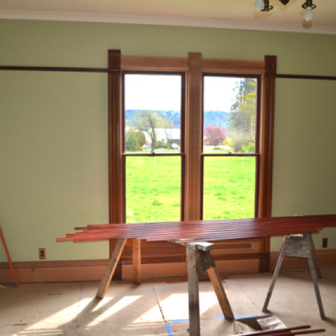Library double window before Library double window before